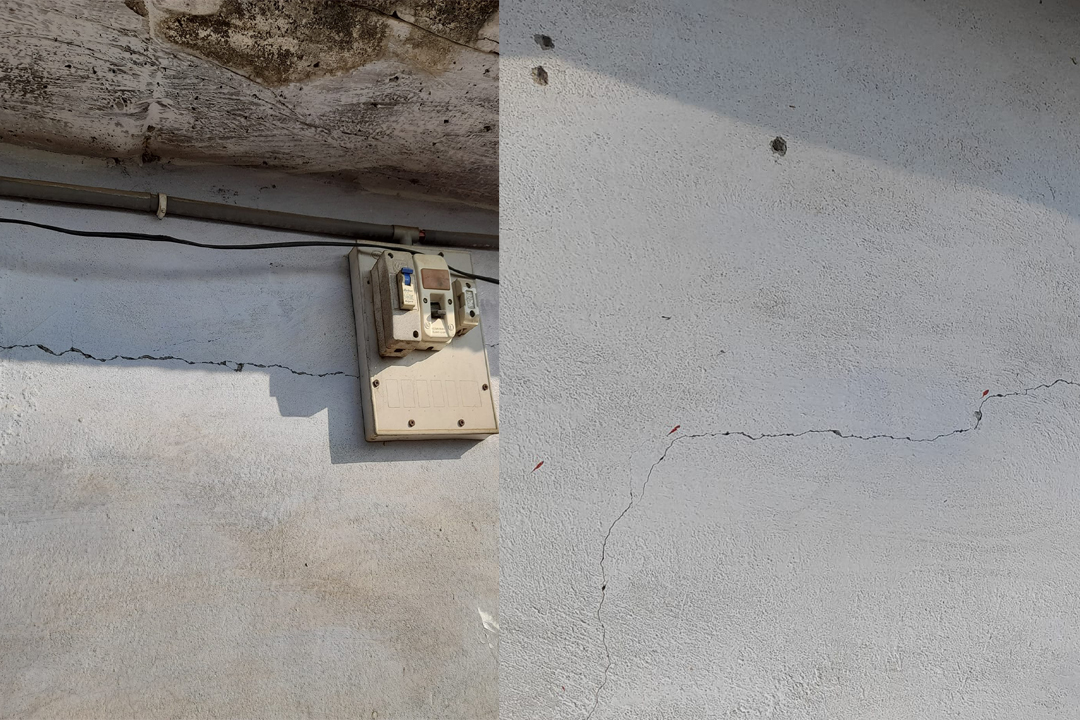 भूकम्पले बैतडीमा केही घर चर्किए 